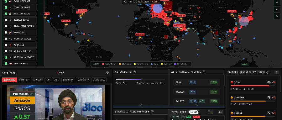 Monitor what’s happening in the world
